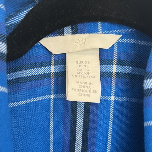 NWOT H&M Flannel Shirt - Picture 2 of 7